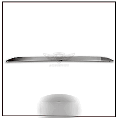 Volkswagen Polo Uyumlu Bagaj Alt Çıtası -2017 Paslanmaz Çelik Parça