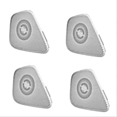 Mercedes W118 Uyumlu Cla 2020+ Burmester Kapı Hoparlör Kaplama - 4 Parça