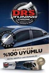 Sunplex Citroen C5 Aircross 2019+ Kromlu Cam Rüzgarlığı Paslanmaz Çelik Kromlu