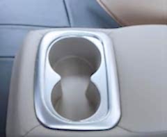 Honda Civic Uyumlu Fc5 2016-2020 Bardaklık Kaplama Silver