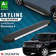S-Dizayn Land Rover Discovery 4 Skyline Krom Yan Basamak 193 Cm 2009-2016 A+ Kalite