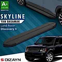 S-Dizayn Land Rover Discovery 4 Skyline Siyah Yan Basamak 193 Cm 2009-2016 A+ Kalite