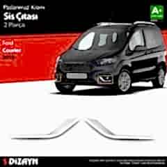 u Krom Sis Farı Çerçevesi 2 Parça. 2018 Ve Üzeri Parça