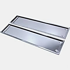 Plakalık Paslanmaz Krom Metal  / Daply45