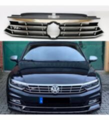 Volkswagen Passat Uyumlu B8.5 Rline Ön Panjur Izgara Seti 2015+ Parça