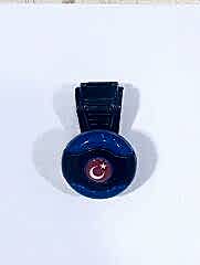 Mavi-Siyah Dönebilen Vites Topuzu Türk Bayrağı Stickerlı