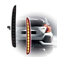 Honda Civic Uyumlu Fc5-Fk7 2016-2020 Type-R Arka Reflektör Ledi Hareketli