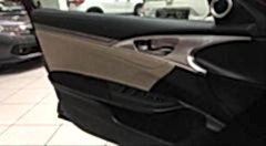 Honda Civic Uyumlu Fc5 2016-2020 İç Kapı Kolu Çerçevesi Silver Kalın