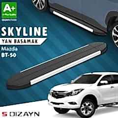 S-Dizayn Mazda BT-50 Pick-Up Skyline Aluminyum Yan Basamak 193 Cm 2006-2012 A+ Kalite
