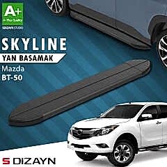 S-Dizayn Mazda BT-50 Pick-Up Skyline Siyah Yan Basamak 193 Cm 2006-2012 A+ Kalite