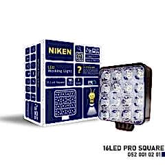 Niken Çalışma Lambası Pro 16 Led Kare