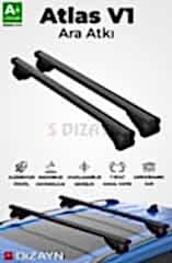 S-Dizayn Mercedes GL-Class S-Bar Atlas V1 Ara Atkı Tavan Taşıyıcı Barı Siyah 140 Cm 2013-2019 A+ Kalite