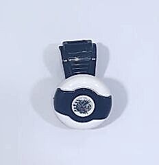 Beyaz-Siyah Dönebilen Vites Topuzu Tuğra Stickerlı