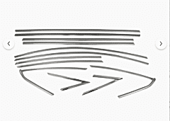 Seat Uyumlu İbiza 2017+ 14 Parça Cam Çerçevesi