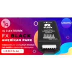 Iq Ayarsız Uyumlu Anahtarlı Amerikan Park Modülü Fx Black
