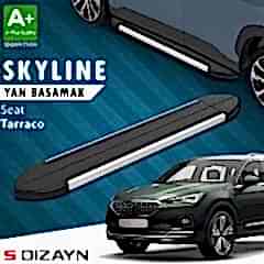 S-Dizayn Seat Tarraco Skyline Aluminyum Yan Basamak 193 Cm 2018-2024 A+ Kalite