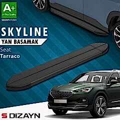 S-Dizayn Seat Tarraco Skyline Siyah Yan Basamak 193 Cm 2018-2024 A+ Kalite