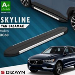S-Dizayn Volvo Xc60 2 Skyline Aluminyum Yan Basamak 193 Cm 2017-2023 A+ Kalite