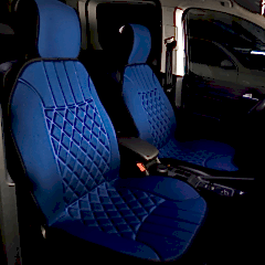 Elegance 2'Li Set Minder Mavi / Klmny535