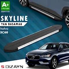 S-Dizayn Volvo Xc60 2 Skyline Krom Yan Basamak 193 Cm 2017-2023 A+ Kalite