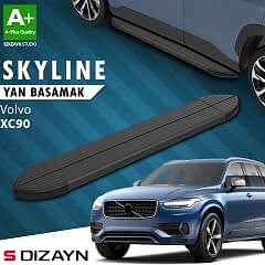 S-Dizayn Volvo XC90 2 Skyline Siyah Yan Basamak 193 Cm 2015-2019 A+ Kalite