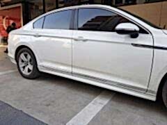 Volkswagen Passat Uyumlu B8 Yan Marşpiyel (VAKUM) LB9A Boya kodlu