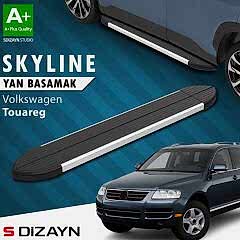 S-Dizayn VW Touareg Skyline Aluminyum Yan Basamak 193 Cm 2002-2010 A+ Kalite