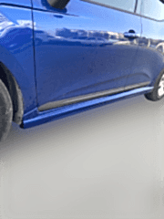 Renault Clio 5 Yan Marşpiyel (VAKUM) Beyaz Boyalıdır