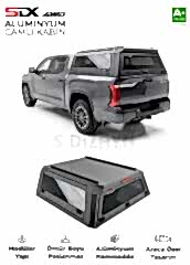 SDX Ford Ranger Aluminyum Pro Camlı Kabin 2016-2023
