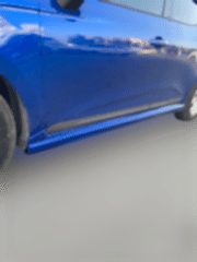 Renault Clio 5 Yan Marşpiyel (FİBER) Parlak Siyah Boyalıdır