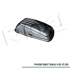 Tabut Port Bagaj 420LT Gri 155X85X45 CM