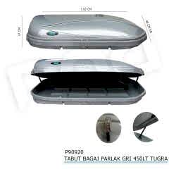 Tabut Port Bagaj Gri 450LT Tuğra