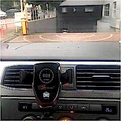 Space Kablosuz Şarjlı Telefon Tutacağı Beyaz / Syte159