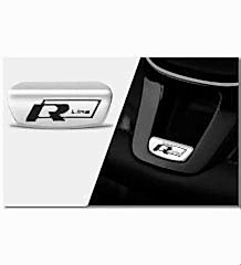 Volkswagen R Uyumlu Line Direksiyon Logosu (Küçük)
