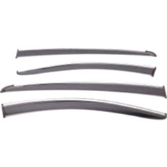 Sunplex İsuzu Uyumlu D-Max 18-21 Style 4 Lü Set Kromlu Cam Rüzgarlığı Ön Ve Arka Parça