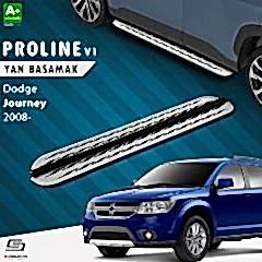 S-Dizayn Dodge Journey OEM Still Pro V2 Aluminyum Yan Basamak 183 Cm 2008-2020