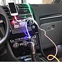 Çoklu Işıklı Şarj Kablosu /Icca78