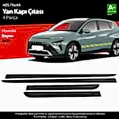 S-Dizayn Hyundai Bayon ABS Plastik Yan Kapı Koruma Çıtası 2021 Üzeri A+ Kalite