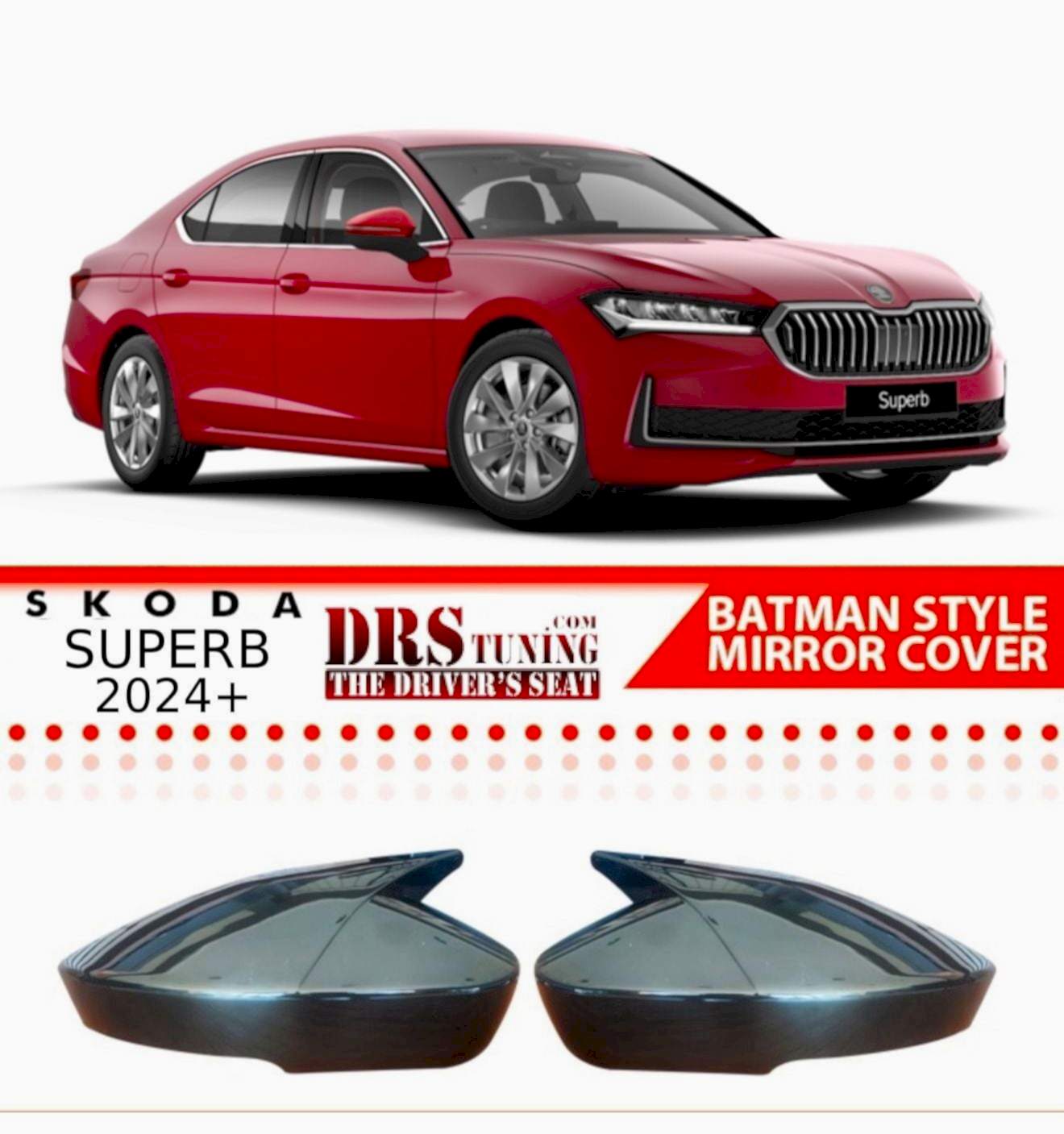 Skoda Superb 2024 Sonrası Batman Ayna Kapağı