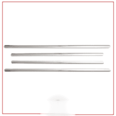 Skoda Fabia Cam Çıtası 2000-2007 Uyumlu Paslanmaz Çelik Parça