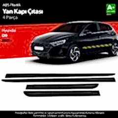 S-Dizayn Hyundai İ20 ABS Plastik Yan Kapı Koruma Çıtası 2021 Üzeri A+ Kalite