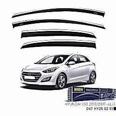Niken Hyundai Uyumlu I30 Kromlu Cam Rüzgarlığı 2013 - 2017