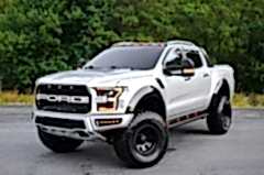 Ford Ranger Uyumlu Tavan Moonvisor Pars Modeli Işıklı