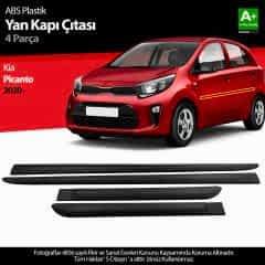 S-Dizayn Kia Picanto ABS Plastik Yan Kapı Koruma Çıtası 2020 Üzeri A+ Kalite