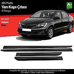 S-Dizayn Renault Taliant ABS Plastik Yan Kapı Koruma Çıtası 2021 Üzeri A+ Kalite