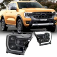 Ford Ranger Uyumlu T9 2023+ İçin Raptor Led Far Parça