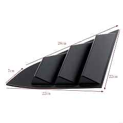 Honda Civic Uyumlu Fc5 2016-2020 Kelebek Camı Kaplaması Geniş Model