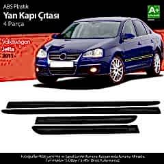 S-Dizayn VW Jetta ABS Plastik Yan Kapı Koruma Çıtası  2011 Üzeri A+ Kalite