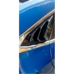 Honda Civic Uyumlu Fc5 2016-2020 Kelebek Camı Kaplaması Köseli Model