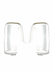 Mercedes Uyumlu Sprinter 2006-2017 Ayna Kapağı Paslanmaz Çelik